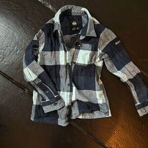Quicksilver Boys flannel